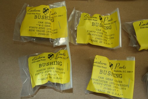 Harley 45" Flathead Cam Bushing Engine Motor Set 25575-37 (322) - Picture 4 of 12