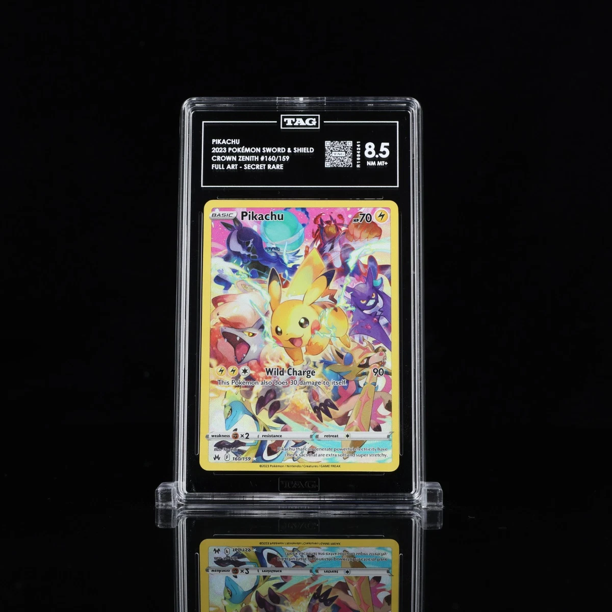 Pikachu Pokémon TCG Professional Sports Authenticator (PSA) 8.5