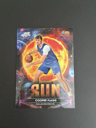 2025 Topps Cosmic Chrome Cooper Flagg Sun (RAW)