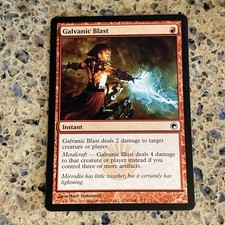 Galvanic Blast 91 Scars of Mirrodin Regular MTG TCG CARD NM