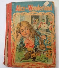 Rare Antique Alice in Wonderland, Illustrated by John Tenniel c. 1898