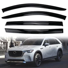 Window Visors Rain Guards for 2024 2025 Mazda CX-90 Turbo S Select Preferred 