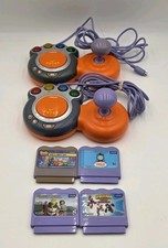VTech V.Smile TV Learning System Controller Bundle - 2 Joysticks  4 Games Works