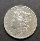 1879-S Rev of 78 Morgan Dollar, AU Cleaned