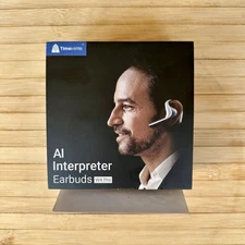 Timekettle W4 Pro AI Interpreter Earbuds w/ Charging Case | AQ2G-W4 New Open Box