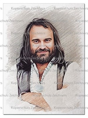Demis Roussos--58B0--Postkarten-Druck