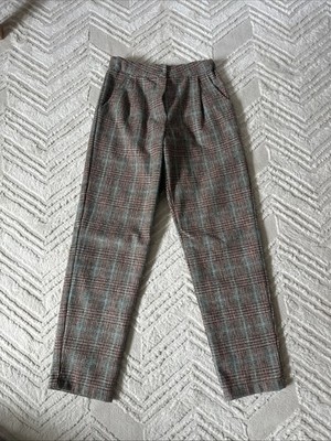 NWOT $125 Pan Con Chocolate Girls Designer Pants Size 12 Adjustable Waste