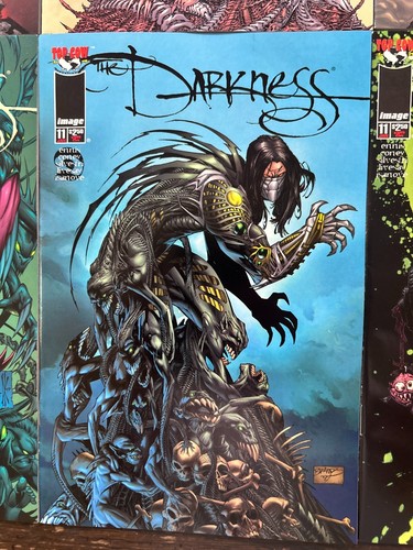 THE DARKNESS 11 VARIANT LOT Marc Silvestri Garth Ennis Preacher Witchblade Image - Picture 9 of 11