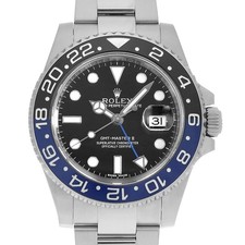 ROLEX GMT Master II 116710BLNR nero numero casuale di seconda mano da uomo