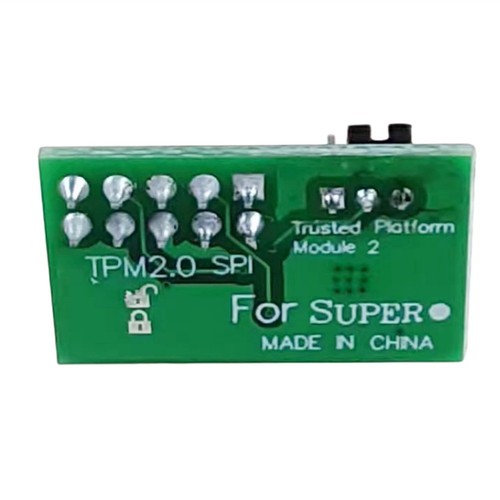 Für -AOM-TPM-9670V-S Vertikales TPM 2.0 9-Polig, Einfach zu Verwe8987 - Bild 2 von 6