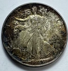 1943 Walking Liberty Silver Half Dollar 90%