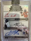 2024 Wild Card QB1 Cam Ward Shedeur Sanders Jared Goff Triple Rainbow Auto #1/1