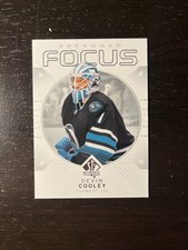 Devin Cooley 2024-25 SP Authentic Freshman Focus Blue #FF-20 RC San Jose Sharks