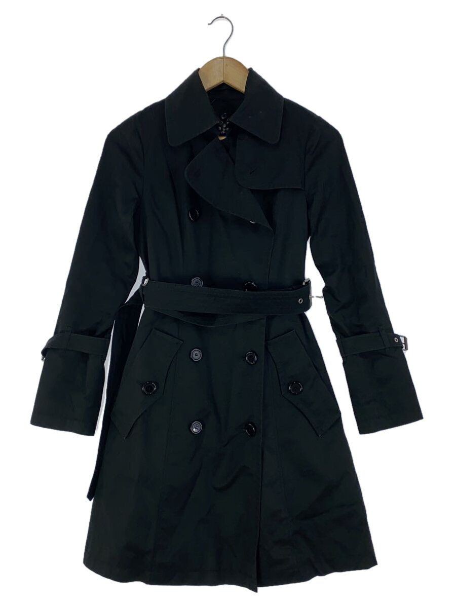 ALTRA BURBERRY BLUE LABEL altro cappotto 36 BLK tinta unita