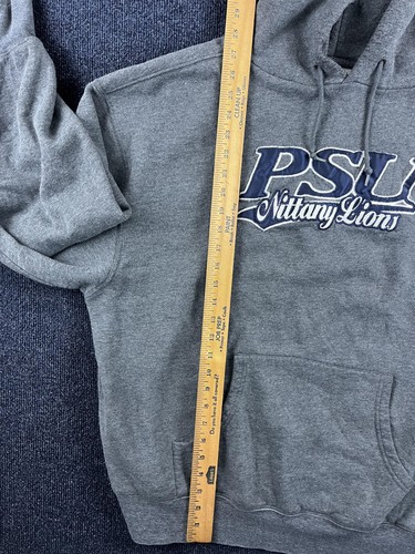Penn State Nittany Lions Hoodie Sweatshirt Herren XL grau NCAA Football PSU - Bild 7 von 8