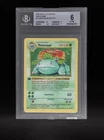 Pokemon TCG Venusaur 15/102 Base Set 1st Edition Shadowless Holo BGS 6 NEW CERT