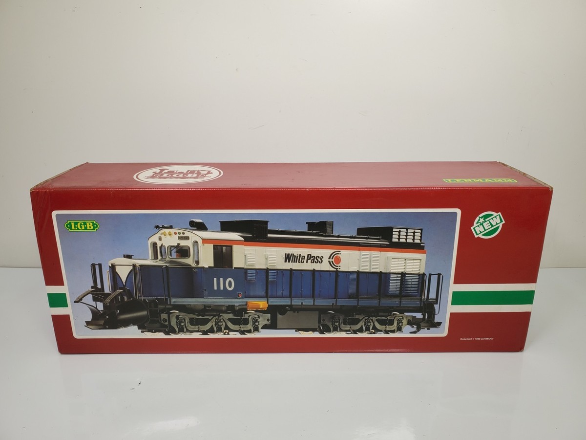 LGB 2055 White Pass Diesel Locomotive - Blue for sale online | eBay