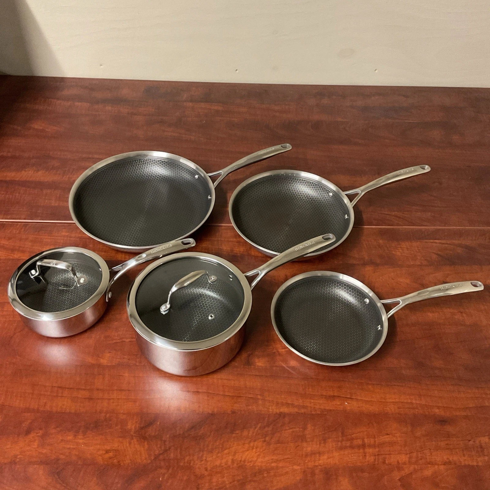 Henckels 7pc Paradigm Stainless Steel Non-Stick Pan & Pot Cookware Set
Opens in a new window or tab