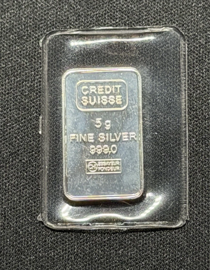 Credit Suisse Silver Bullions for sale | eBay