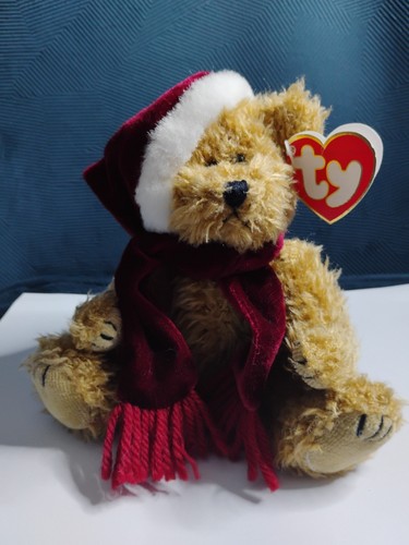 TY BEANIE BABIES - JINGLE BEAR (1993) Posable! + KODI BEAR - Both New with Tags! - Picture 2 of 20