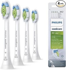 Image of Philips Sonicare Toothbrush Heads W2 Optimal White 4 Pack Compatible Replacement