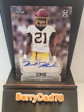 2020 Leaf Draft Autographs Kamal Martin #BA-KM3 (AU, RC) Packers - Panthers