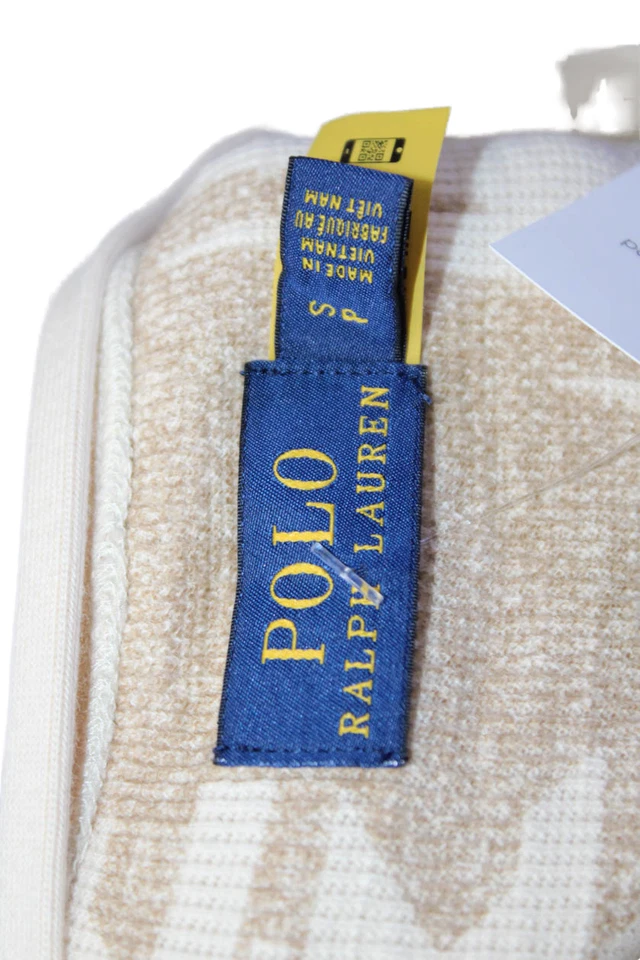 Polo Ralph Lauren, Women Maxi Sweater Dress Beige Aztec Long Sleeve Size S - Image 4 of 4