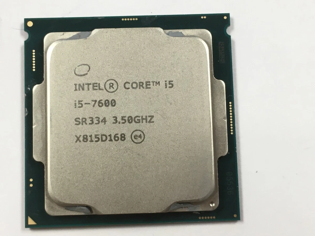 Intel Core i5-7600 Processor Model Computer Processors (CPUs) for