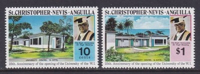 St.Christopher-Nevis-Anguila 1974, Mi.Nr.276-77, postfrisch (MNH)