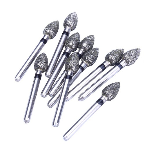 AZDENT Dental Diamond Burs FG Super Coarse Bur for High Speed Handpiece 10pcs/pk - Picture 123 of 259