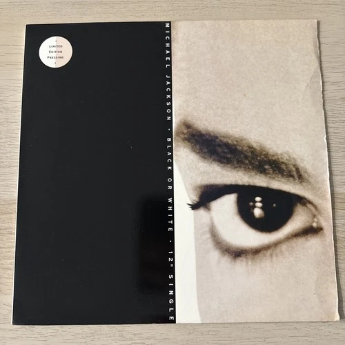 Michael Jackson - Black Or White Limited Edition 12” Vinyl Maxi Single 1991