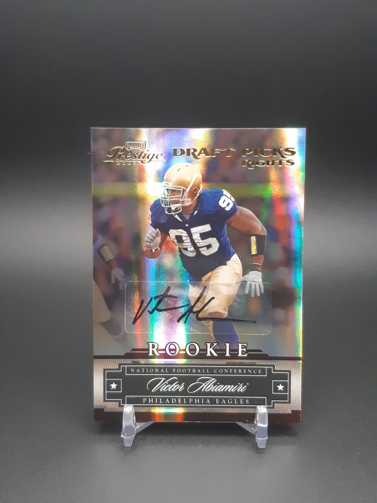 Victor Abiamiri Playoff Prestige #181 Base