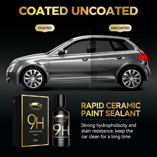 Ceramic Coating 9H Mr Fix Auto Ceramica Rivestimento Car Paint Protezione - Foto 11 di 12