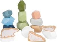 Small Foot Montessori Balanciersteine Arctic“, FSC 100%-Zertifiziertem Holz, Sta