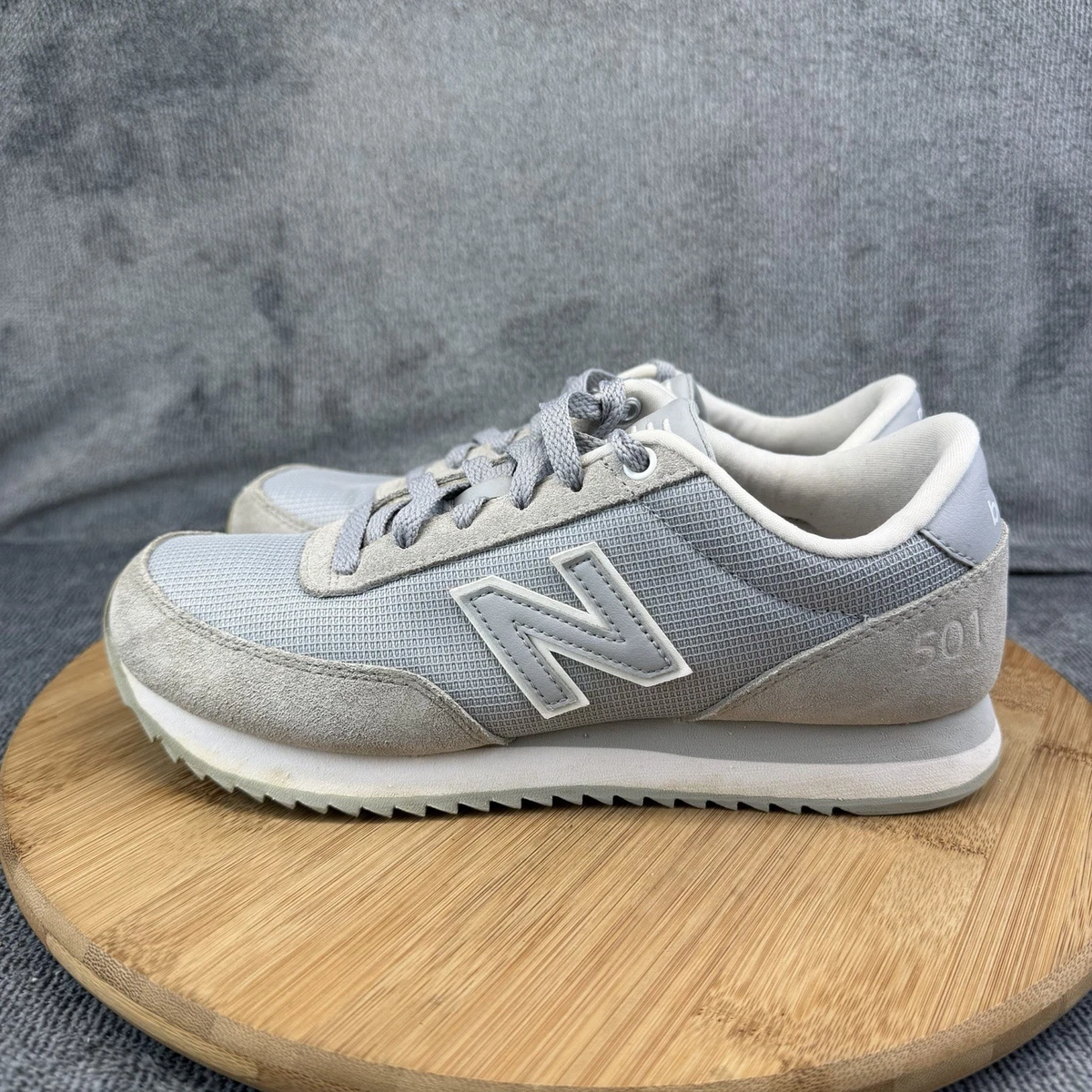 New Balance 501 Gray Running Cross Training Athletic Sneakers New Balance 501 M Width Athletic Shoes for Women for sale | eBay main image 2