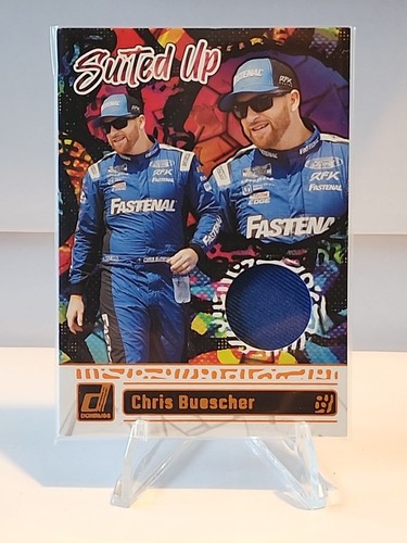 2024 Panini Donruss NASCAR - Suited Up Swatches Chris Buescher #SU-CB (MEM)