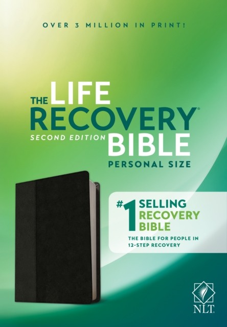 NLT Life Recovery Bible Second Edition Personal Size by Tyndale LEATHER-BOUND