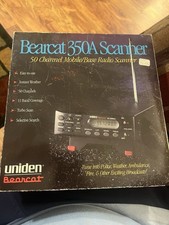 Uniden Bearcat Base Mobile Scanner Police, Fire, Weather BC350A NEW