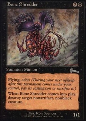 MTG - Bone Shredder - Urza's Legacy - MP, English Magic FLAT RATE SHIP