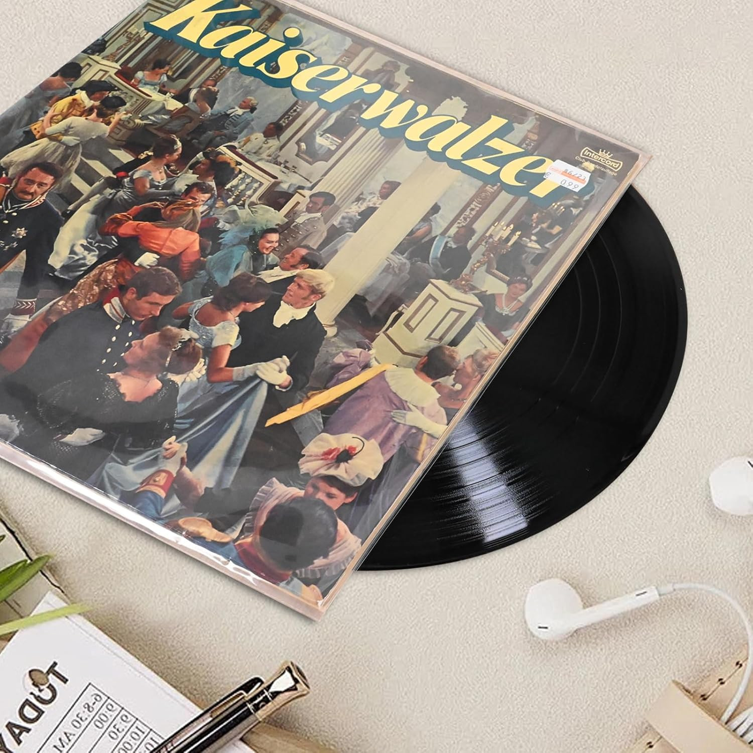 25Ct Gatefold Vinyl Outer Sleeves - 12 Inch Record Protective Sleeves, Premium