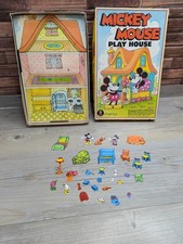 Mickey Mouse Play House Colorforms Playset Walt Disney 30/35 Pieces