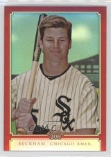 2010 Topps Chrome Topps 206 Chrome Red Refractor 20/25 Gordon Beckham #TC6 0q0