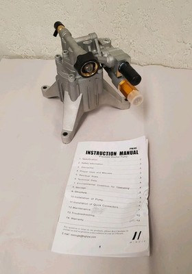 PowerFit Vertical Brass 3100-PSI Maximum Pressure Washer Pump (AUN31099)