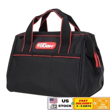 12 Inch Tool Bag Durable Storage Multi Pocket Zipper Organizer Heavy Duty New