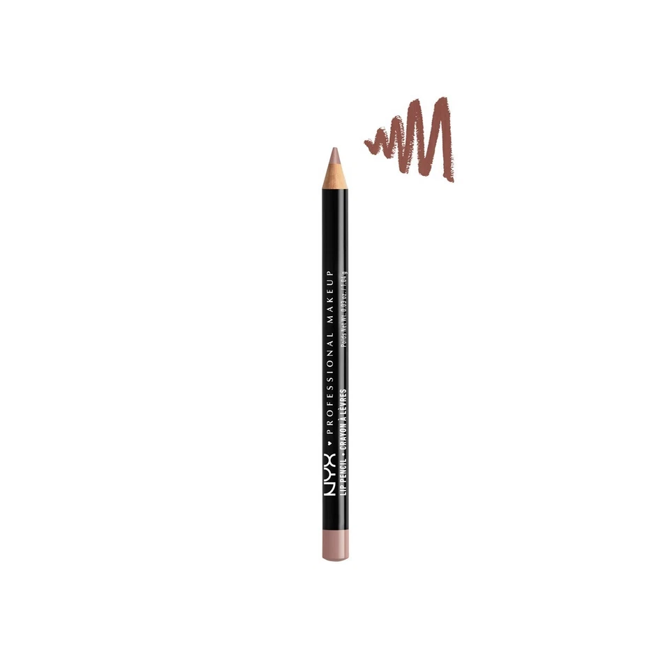 NYX Professional Makeup Slim Lip Pencil MAUVE Makeup Lipliner Liner New Brown '