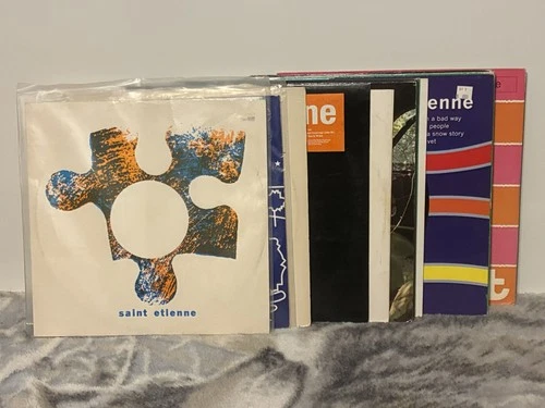 Lot 16 SAINT ETIENNE 12" Singles Vinyl Kiss Love Avenue Motorway Kids Heart Soul