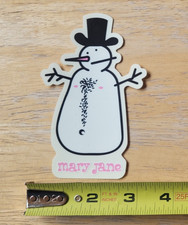 Winter Park Ski Resort - Colorado -Mary Jane - Transparent - Sticker