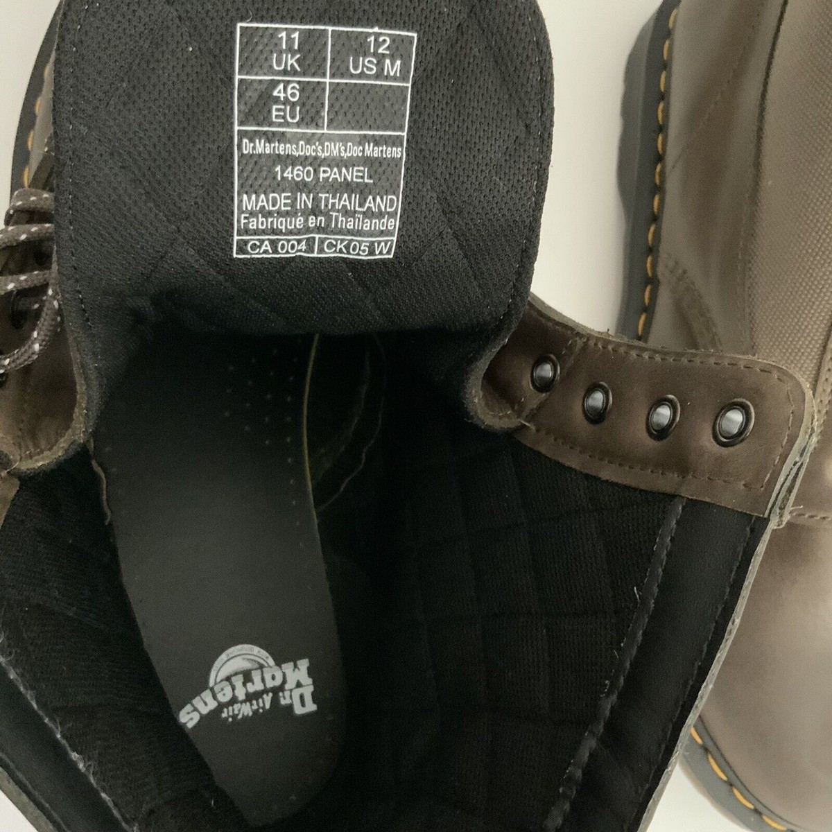 Dr. Martens 1460 Panel Leather Lace Up 8 Eye Boots Men Brown 12 1007563.jpg main image 3