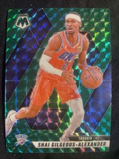 2024-25 Panini Mosaic - Shai Gilgeous-Alexander #38 Green Mosaic Prizm