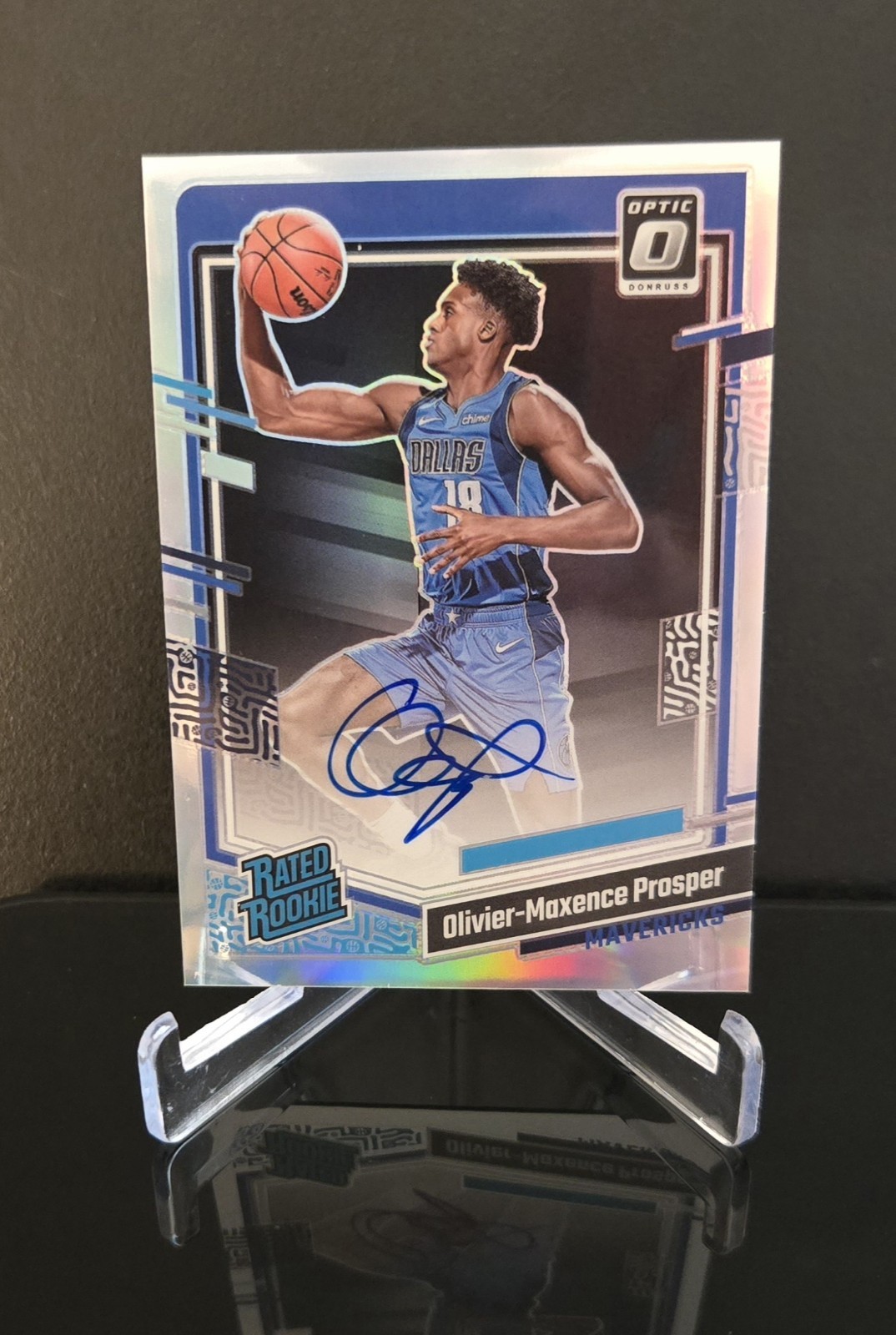 AUTO 🔥 OLIVIER-MAXENCE PROSPER RC 2023-24 Donruss Optic Rated Rookie Holo